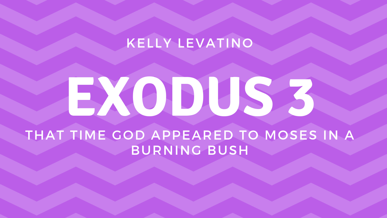 Exodus 3: That Time God Appeared to Moses in a Burning Bush