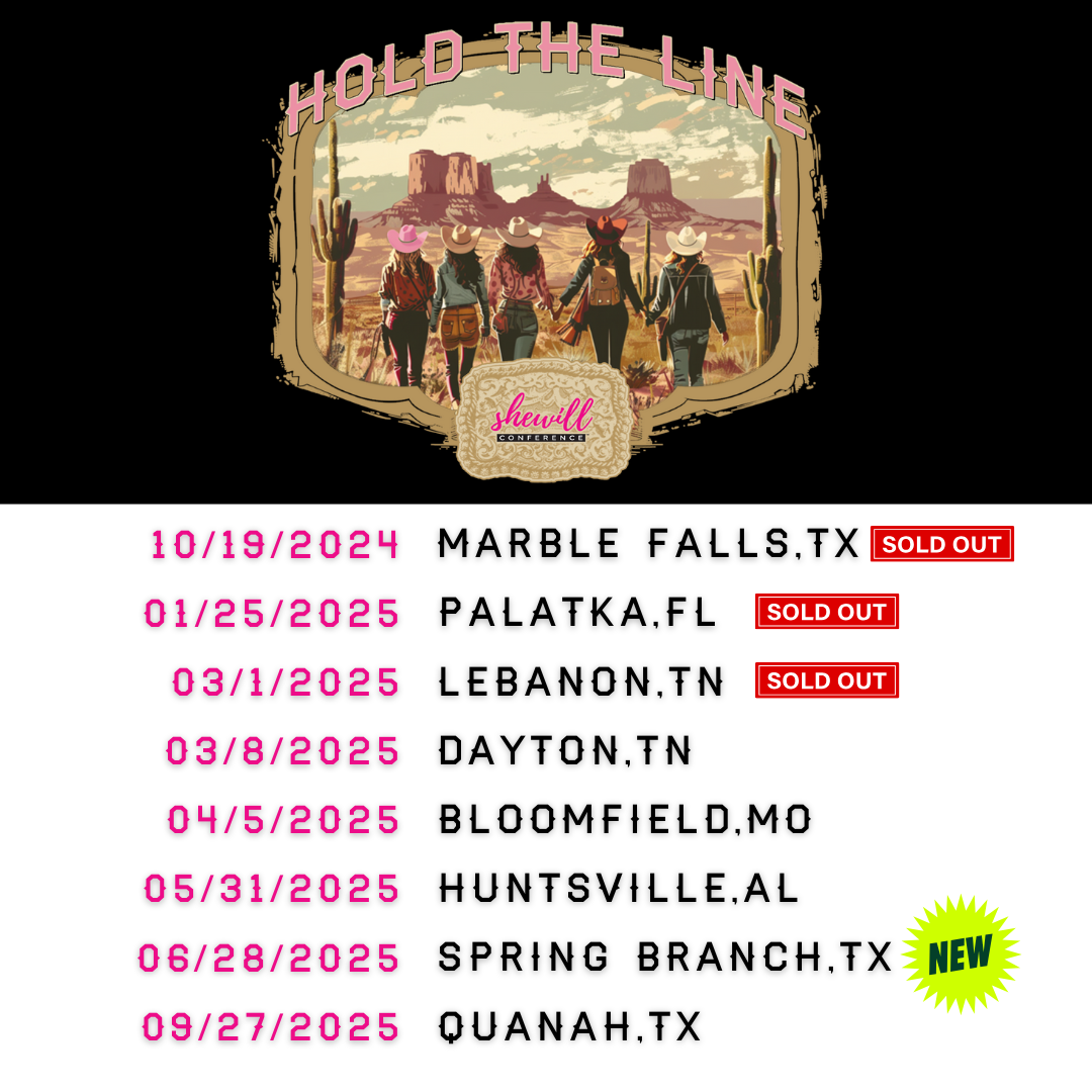 She will conference tour dates